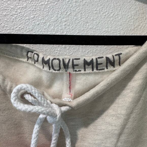 NWOT Free People Movement For The Win Sweatshirt Small (oversized) - Picture 5 of 9